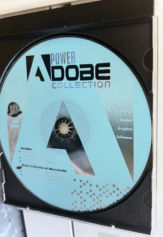 POWER ADOBE COLLECTION Photoshop 5.5 Macromedia Dreamweaver Flash FreeHand PC gallery