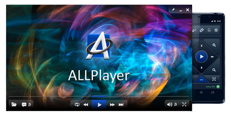 ALL Player Media Center Pro 2026 for Windows AVI, DIVX, MP3, MP4, FLV, MOV, WMV gallery