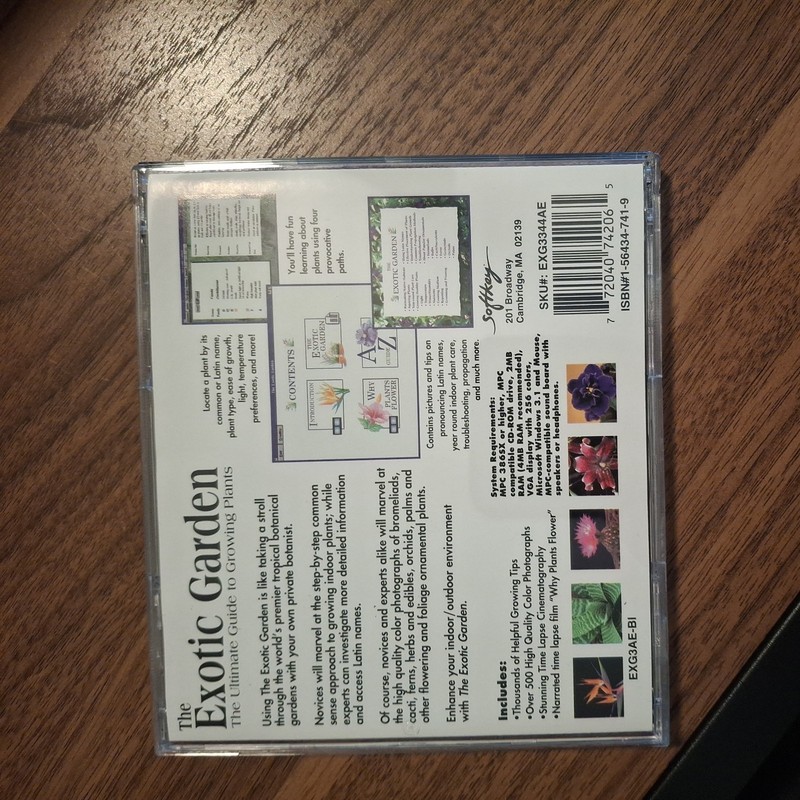 The Exotic Garden Ultimate Guide to Growing Plants (PC CD-ROM , Softkey) gallery
