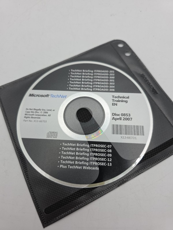 MICROSOFT-TechNeT April 2007 Technical Training EN Briefing ITROADD-200 300