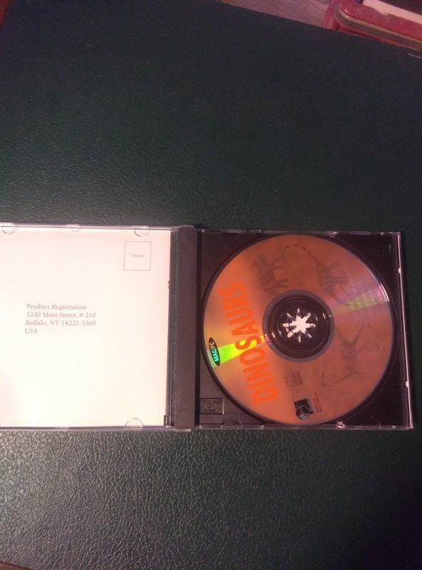 Dinosaurs An Interactive Guide PC CD-ROM 2001 Windows 95 98 Mac Vintage Retro gallery
