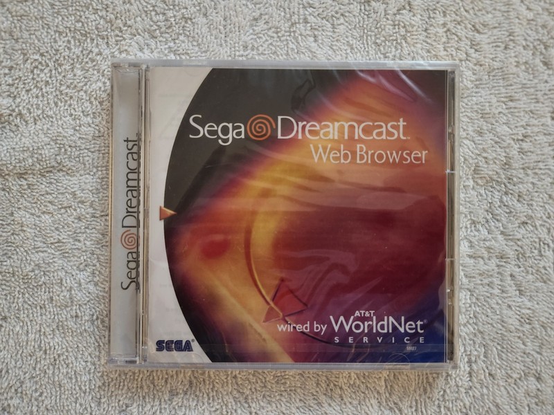 SEGA Web Browser for Sega Dreamcast CD English SEALED
