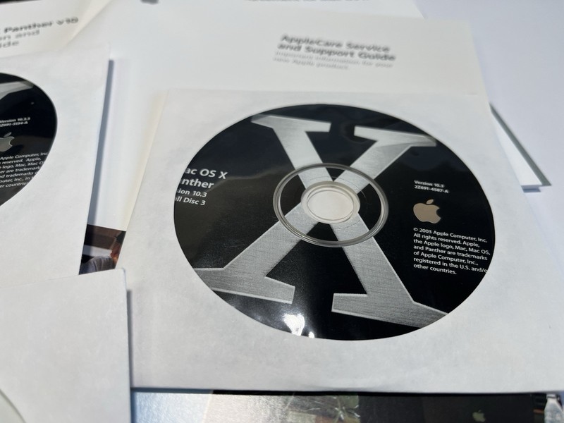Apple Mac OS X 10.3 Panther Package M9227LL/A Tools OEM gallery