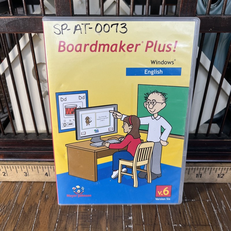 Boardmaker Plus! V.6 Windows [CD-ROM] 2 Disc Mayer-Johnson ENGLISH ’11