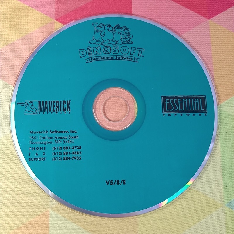 DinoSoft Educational Software Collection – All Modules (PC, Maverick) DISC ONLY!
