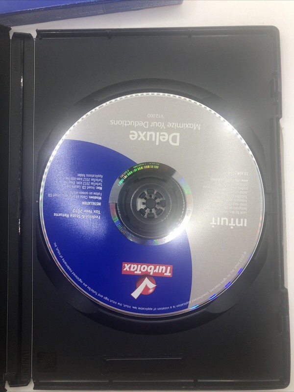 Turbotax 2012 Deluxe. Federal and State + Federal E-file. New in sealed box. gallery