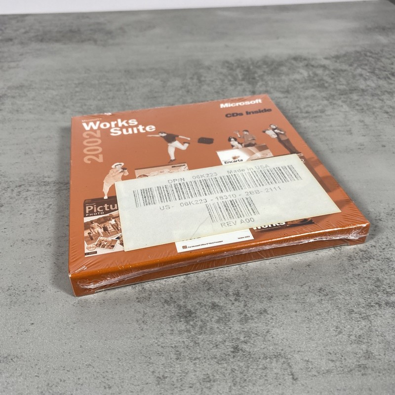 Microsoft Works Suite 2002 Product Key Included New Sealed gallery