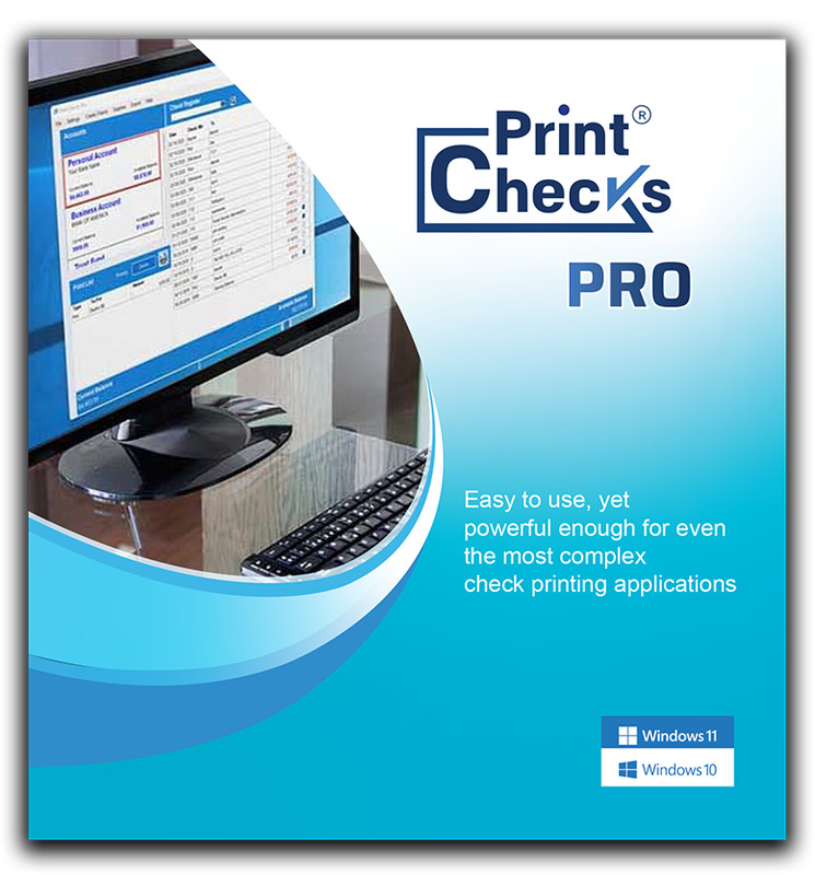 Print Checks Pro – Check Printing Software for Windows 10 – CD Only