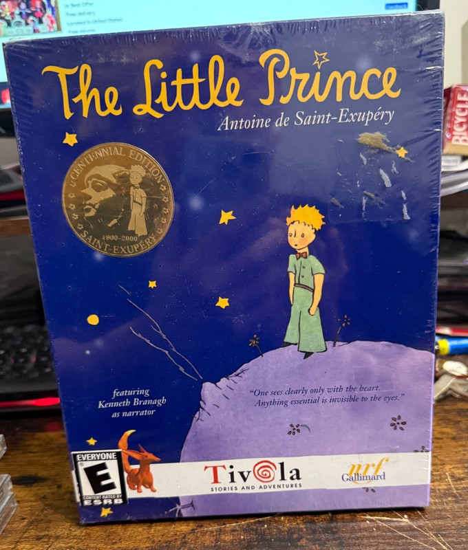 Vintage 2000 The Little Prince CD-ROM Window MAC NEW & SEALED – Collectible