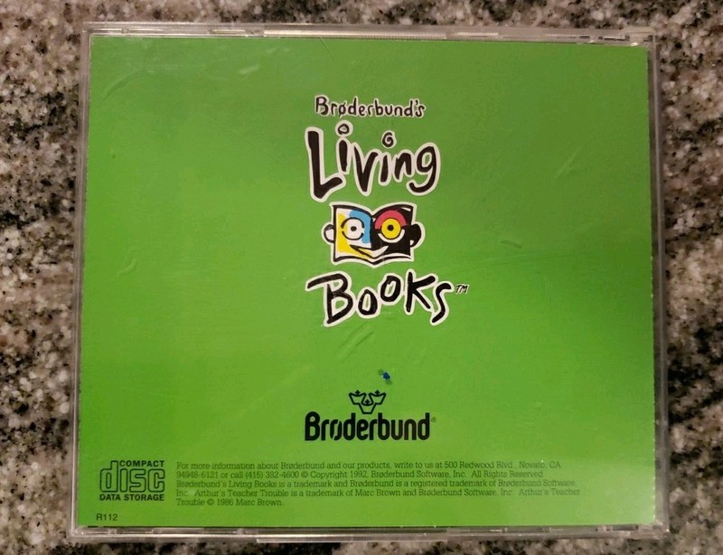 Arthur’s Teacher Trouble (Living books) PC Game. CD-ROM gallery