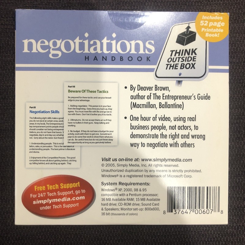 Simply Media Negotiations Handbook Cd Rom gallery