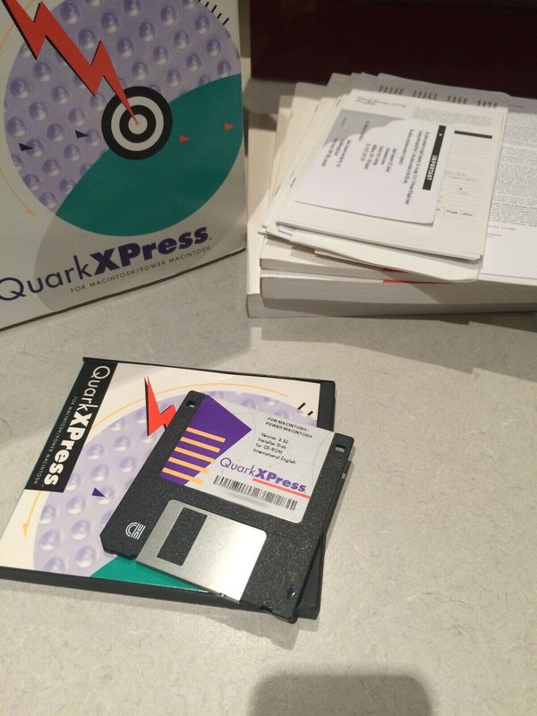 Quark QuarkXpress 3.32 - (Mac 68k/PPC) - (USED) gallery