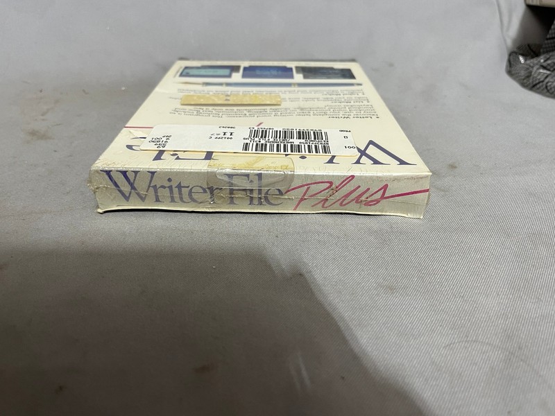 Vintage Writer File+ Database for C64/Apple/IBM Disk New Sealed Box 1984 gallery