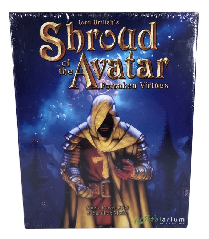 Shroud of the Avatar Forsaken Virtues Boxed Edition Computer Game New