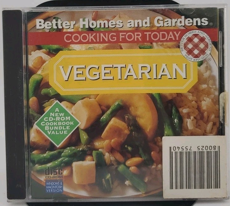 Better Homes and Gardens: Cooking for Today - Vegetarian (Win/Mac)