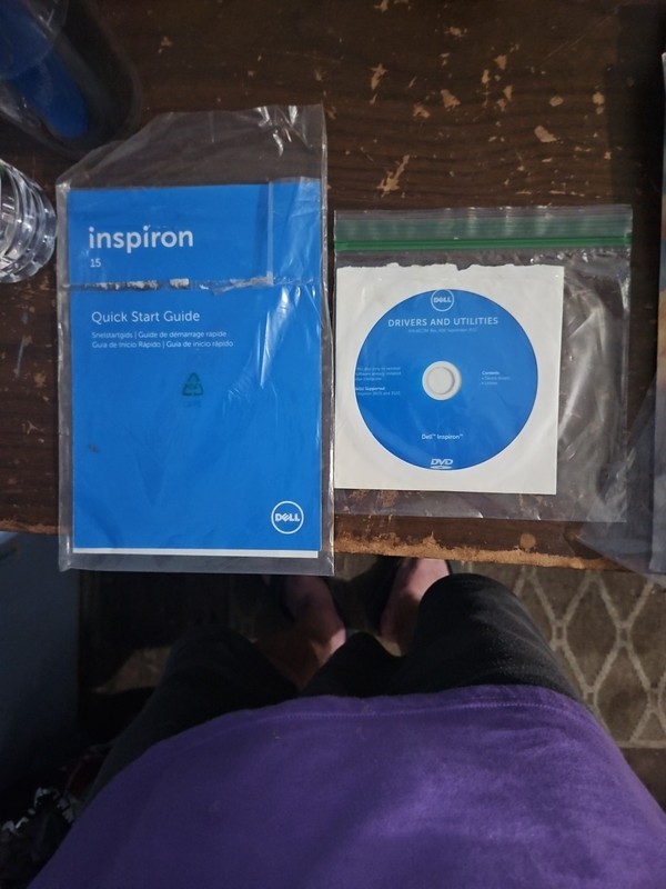DELL INSPIRON 15 # 3420 & 3520 DRIVERS & UTILITIES DISC AND QUICK START GUIDE