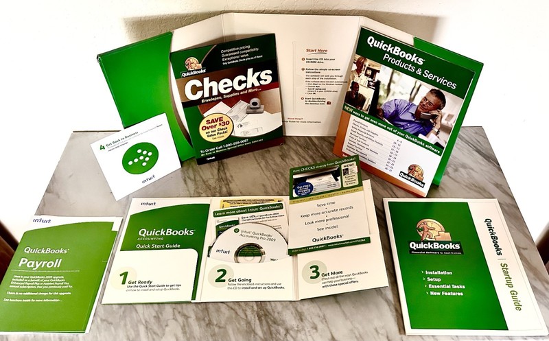QUICKBOOKS 2009 SOFTWARE INTUIT® SMALL BUSINESS PAYROLL CHECKS with License Key! gallery