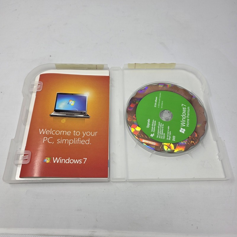 Microsoft Windows 7 Home Premium Upgrade retail package gallery
