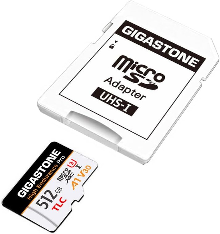 [5-Yrs Free Data Recovery] 512GB Micro SD Card, TLC High Endurance Pro, Speed u gallery