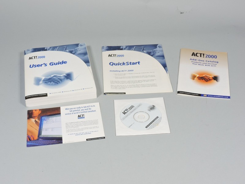 ACT2000! Upgrade CD and User Guide – Unopened Disk