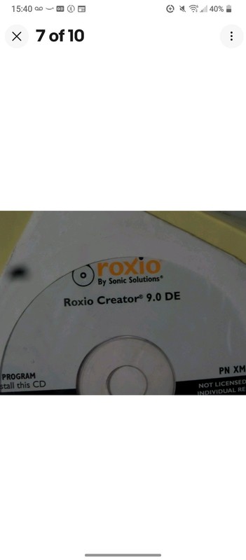 Roxio Creator 9.0 DE CD/DVD open gallery