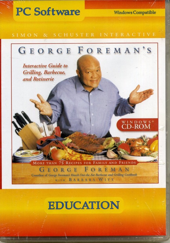 NEW George Foreman’s Interactive Guide to Grilling by Simon and Schuster