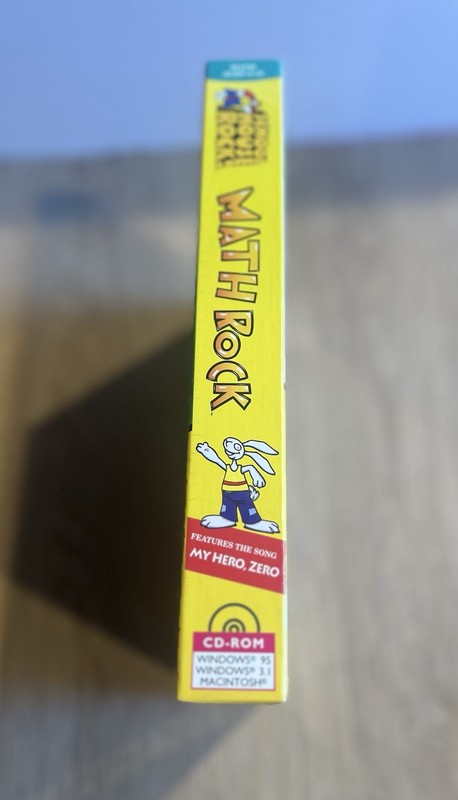 School House Rock! Math Rock CD ROM Software PC Windows 1996 New gallery