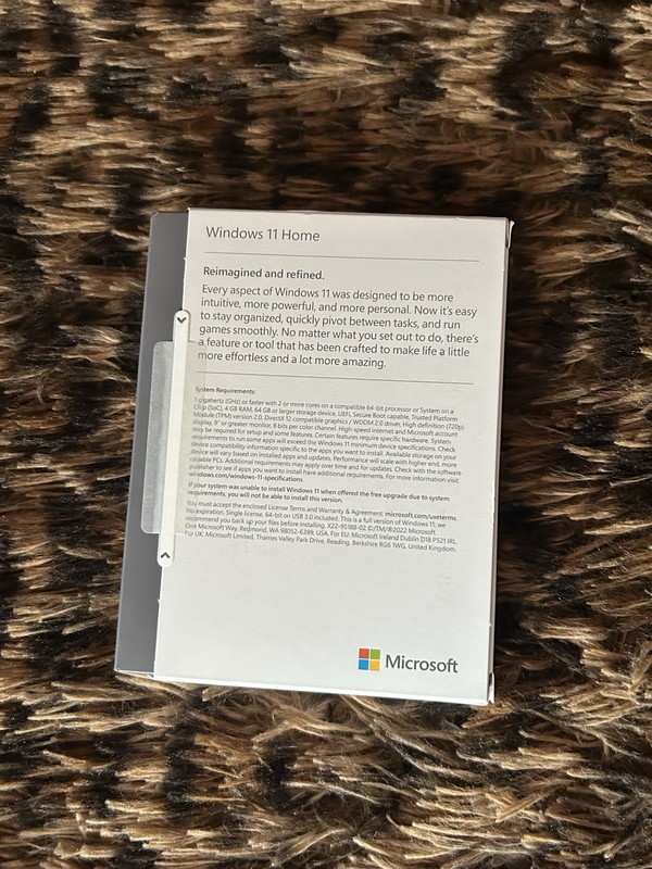 Microsoft Windows 11 Home Operating System (USB), 64GB HDD, 4GB RAM, 1GHz CPU gallery