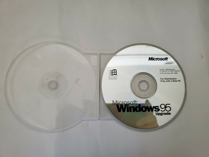 Vintage Windows 95 Upgrade CDROM for New PC