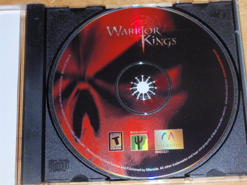 Warrior Kings PC CD-ROM Microids Black Cactus 2002 game for Windows 95 gallery