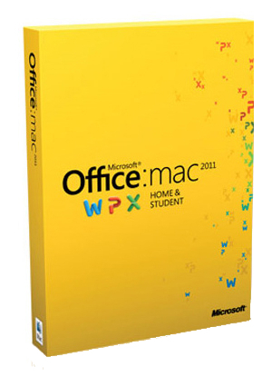 Office for Mac Home & Student 2011 - 1 Pack [Old Version]