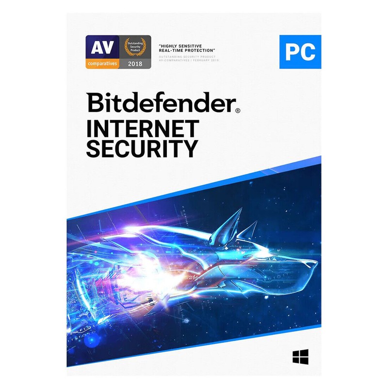 Bitdefender Internet Security 2024 – 1 Year 1 Device Protection For Windows PC