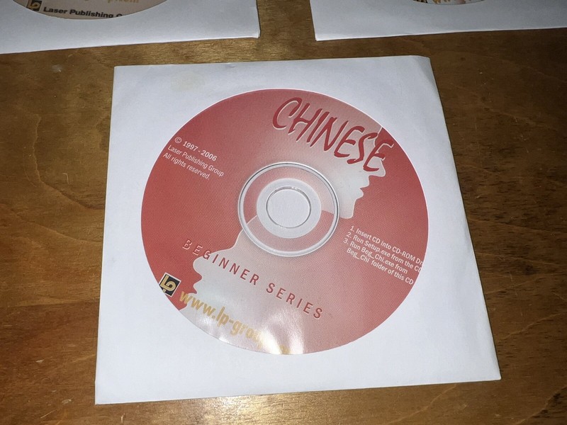 Learning Everyday English Chinese 3 CD Rom Set By Laser Group 2006 Language gallery