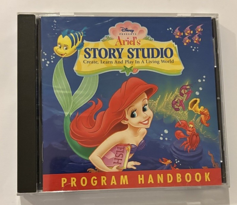 Disney Presents Ariel’s Story Studio – Mac & Windows 1997 CD-ROM PC