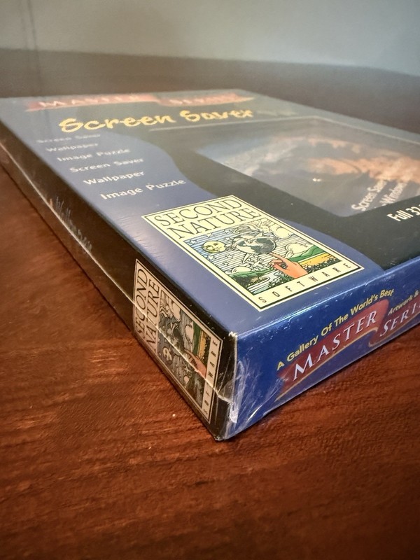 Second Nature Master Series Waterscapes CD-ROM Windows 95 Mac Wallpaper SEALED gallery