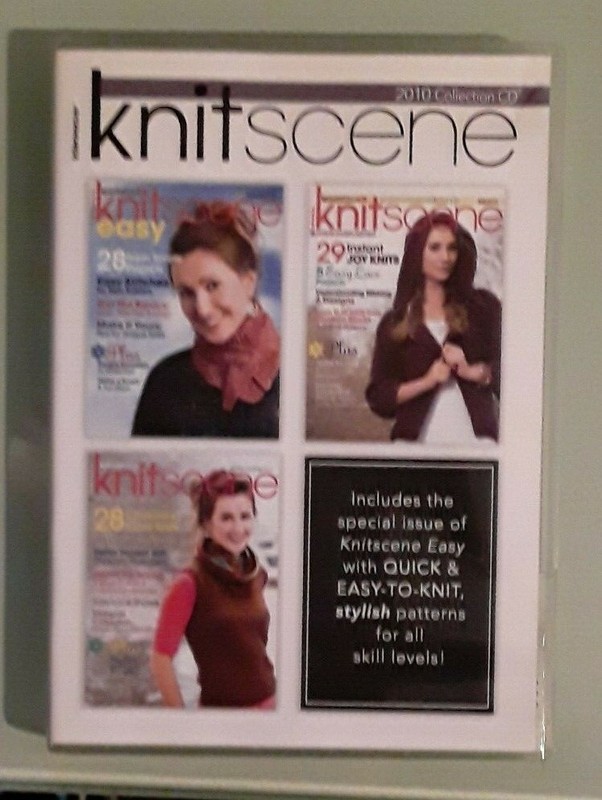 interweave KNITSCENE KNIT SCENE 2010 collection CD ROM computer required