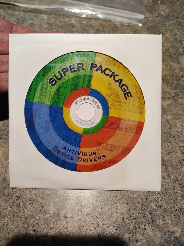Super Package Antivirus Device Drivers CD Software PCD-2IN1-OM-23