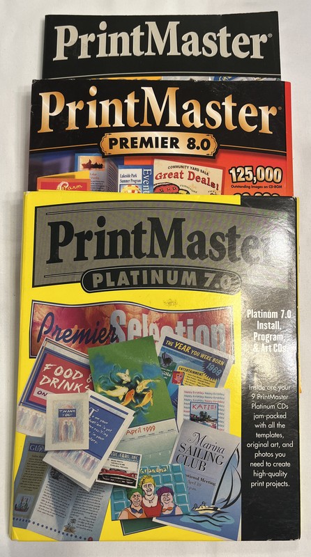 Print master Lot–Platinum 7.0–Premier 8.0–Design Guide and Portfolio 8.0