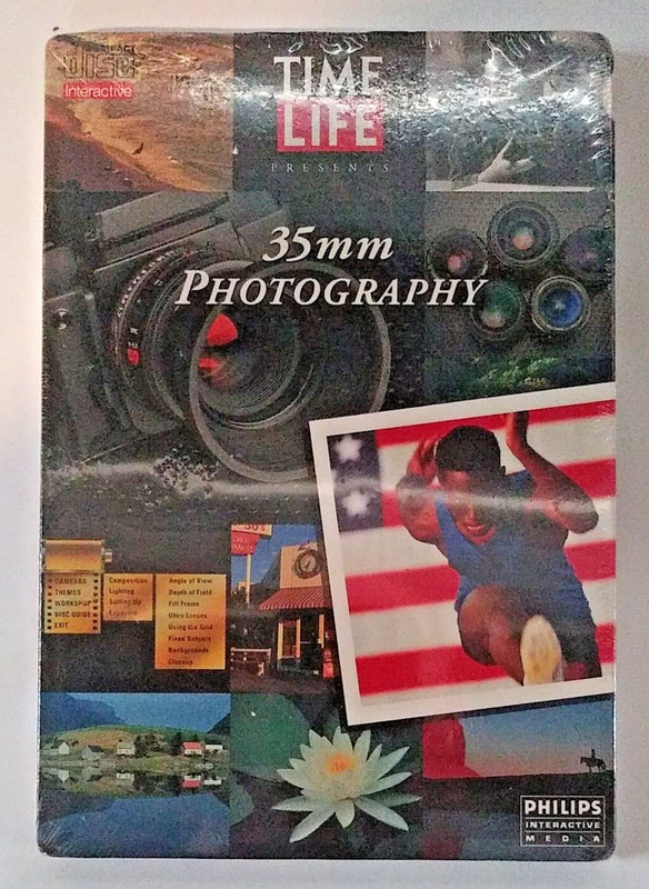 Time Life 35mm Photography for Philips Compact Disc Interactive Rare Technology