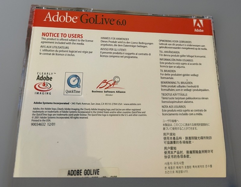Adobe GoLive 6.0 for Windows Education Version with Activation Key gallery