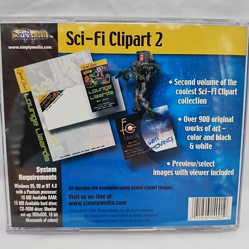 Sci-Fi Clipart2 Windows 9 95 NT 4.0 CD gallery