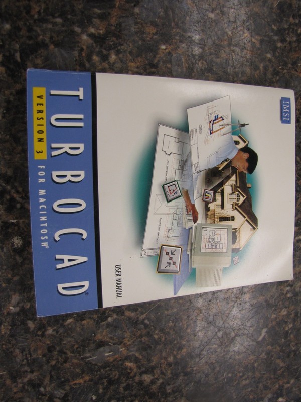 Vintage TurboCAD 2D/3D Version 3 for Macintosh IMSI CD-ROM and 3.5" Disks Set gallery