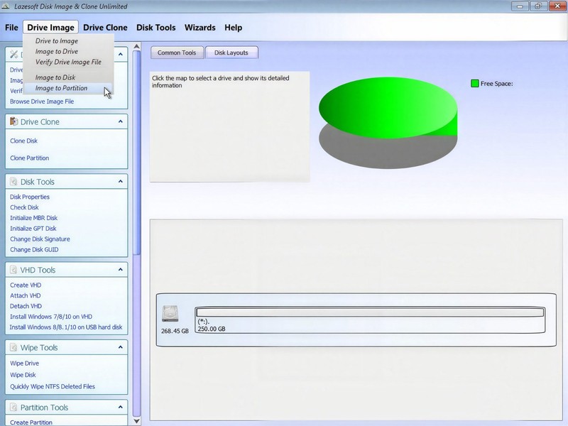 Lazesoft Disk Image & Clone Unlimited Edition Bootable DVD/USB gallery