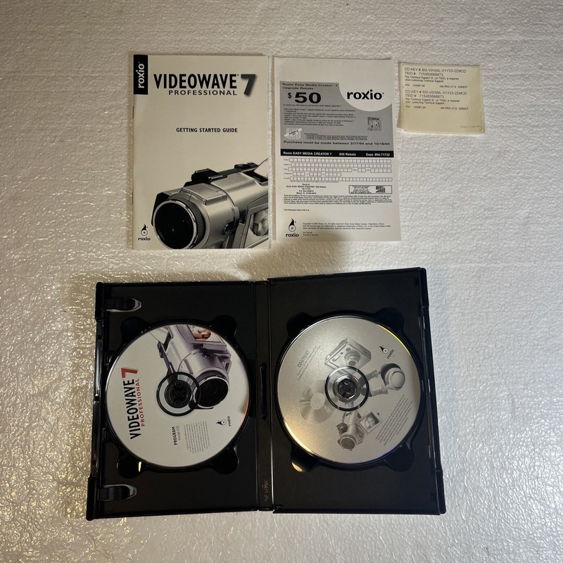 roxio videowave 7 professional 2 cd gallery