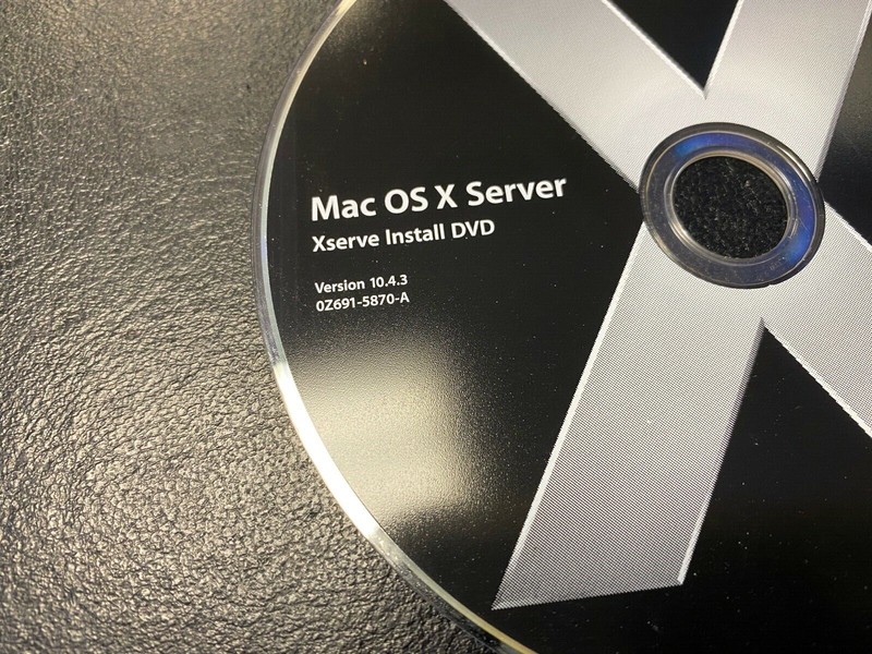 Mac OS X Server 10.4.3 -NO COA- DISCS ONLY