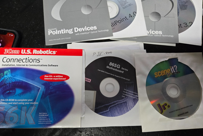 PC Computer Software CD Lot of 8 Drivers, Utilities &game InteliPoint 3.2&4 etc gallery