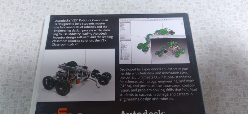 ROBOTICS CURRICULUM DVD AUTODESK VEX 2011 SOFTWARE gallery