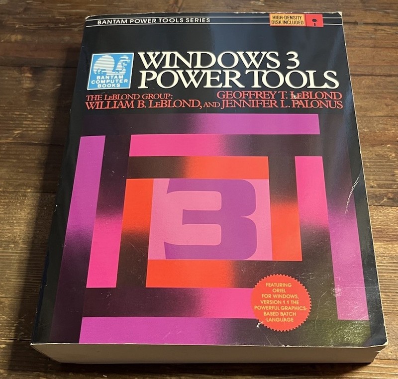 Bantam Power Tool Series Windows 3 Tools Software Leblonde Group + Disk 1991