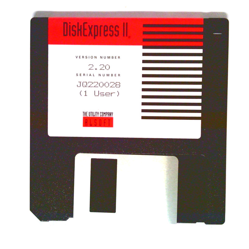 ✅ DiskExpress II~2.20~3.5″ Disks~by Alsoft Version~Vintage~1993