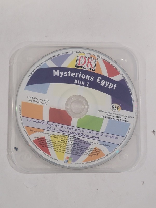 Mysterious Egypt PC CD-ROM Game Activity - Disc 1 Only gallery
